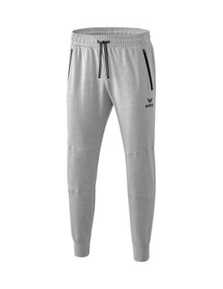 Erima Jogging Pants Essential Sweat (Cotton) long light grey/black Men